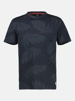 Jacquard T-shirt in grote maten