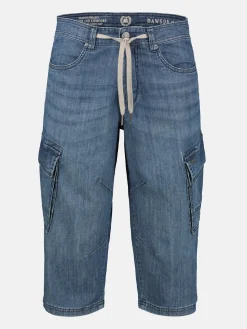 Lange bermudashort voor heren