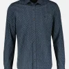 Modieus poplin overhemd voor heren met stretch
