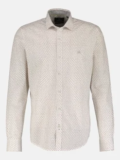 Modieus poplin overhemd voor heren met stretch