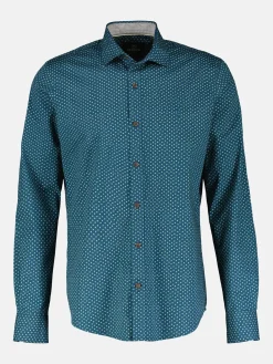 Modieus poplin overhemd voor heren met stretch