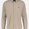 Oxford overhemd met stretch en button-down kraag