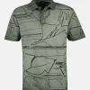 Poloshirt *Bloemenlijnen*