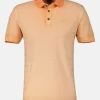 Poloshirt, gestreept in gestructureerde kwaliteit