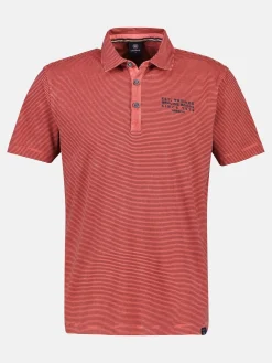 Poloshirt in fineliner-look