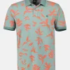 Poloshirt met bloemenprint