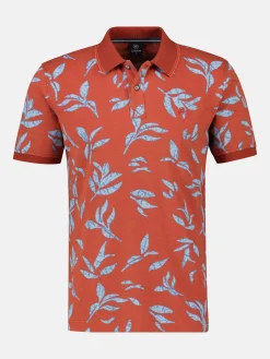 Poloshirt met bloemenprint