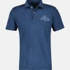 Poloshirt met borstprint