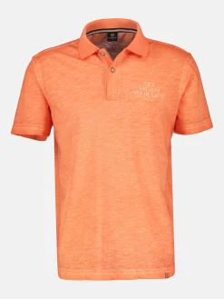 Poloshirt met casual print op de borst