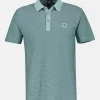 Poloshirt met fineliner strepen
