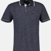 Poloshirt met fineliner strepen