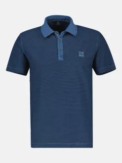 Poloshirt met fineliner strepen