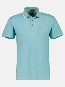 Poloshirt met fineliner strepen