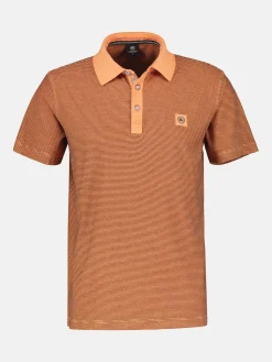 Poloshirt met fineliner strepen