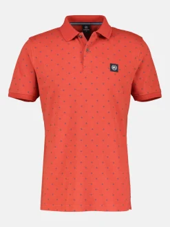 Poloshirt met stippenprint