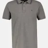 Poloshirt van tweekleurig piqué