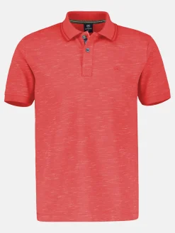 Poloshirt van tweekleurig piqué