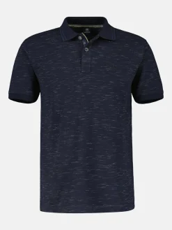 Poloshirt van tweekleurig piqué