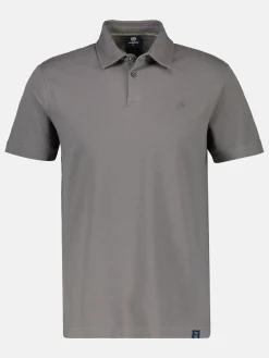 Poloshirt van wafelpiqué