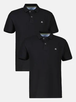 Poloshirt voor heren in *Cool & Dry* piquékwaliteit - verpakking van 2