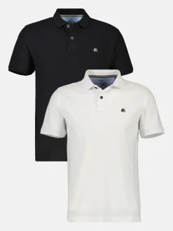 Poloshirt voor heren in *Cool & Dry* piquékwaliteit - verpakking van 2