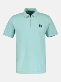 Poloshirt voor heren met ritssluiting in Cool & Dry kwaliteit
