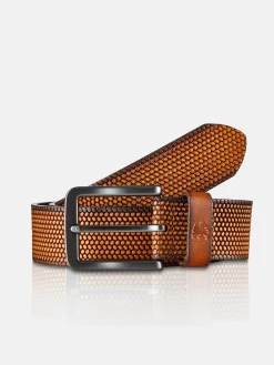 Riem *Lewis* van buffelleer met reliëf