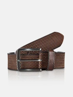Riem *Lewis* van buffelleer met reliëf