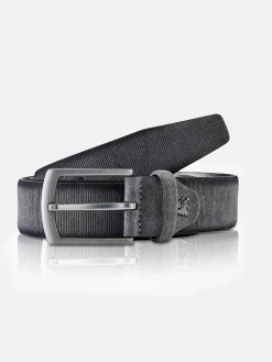 Riem met reliëfstrepen