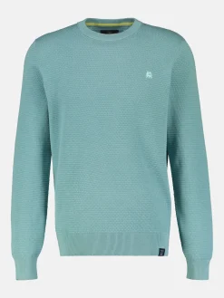 Rundhals-Strickpullover aus nachhaltig produzierter Baumwolle