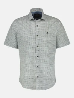 Shirt met halve mouw en geometrische print