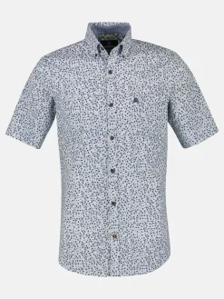 Shirt met halve mouwen en all-over print