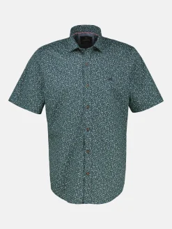 Shirt met halve mouwen, zomers patroon