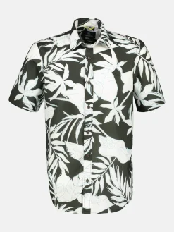 Shirt met korte mouwen en bloemenprint
