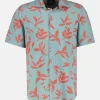 Shirt met korte mouwen en bloemenprint