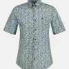 Shirt met korte mouwen en bloemenprint