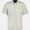 Shirt met korte mouwen en geometrisch patroon