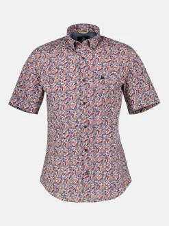 Shirt met korte mouwen en bloemenprint