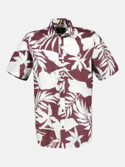 Shirt met korte mouwen en bloemenprint