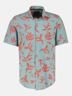 Shirt met korte mouwen en bloemenprint