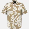 Shirt met korte mouwen in Hawaiiaanse stijl