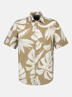 Shirt met korte mouwen in Hawaiiaanse stijl