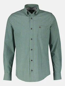 Shirt met lange mouwen, geruit