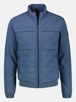 Sportieve blouson in gestructureerd, doorgestikt design