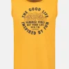 Tanktop voor heren, met print op de borst