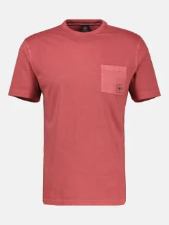 T-shirt met borstzak