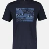 T-shirt met een modieuze print