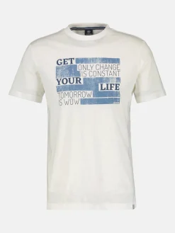 T-shirt met een modieuze print