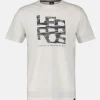 T-shirt met LERROS-print