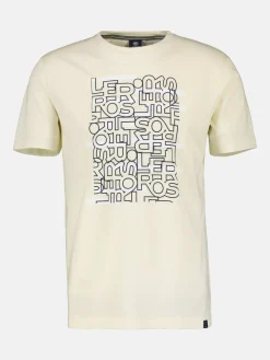 T-shirt met logoprint en ronde hals